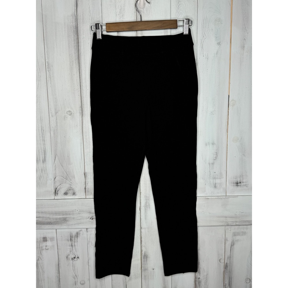 FRANK & EILEEN MURPHY PANTS BLACK XS MINT COND BILLION DOLLAR STRETCH LEGGINGS
